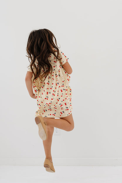 Smock Dress in Cherries