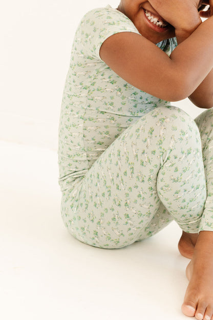 Short Sleeve PJ Set in Agnes &amp; the Sheep